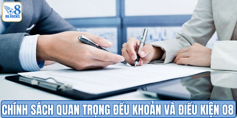 Tổng Hợp Điều Khoản Và Điều Kiện O8 Quan Trọng Cần Nhớ